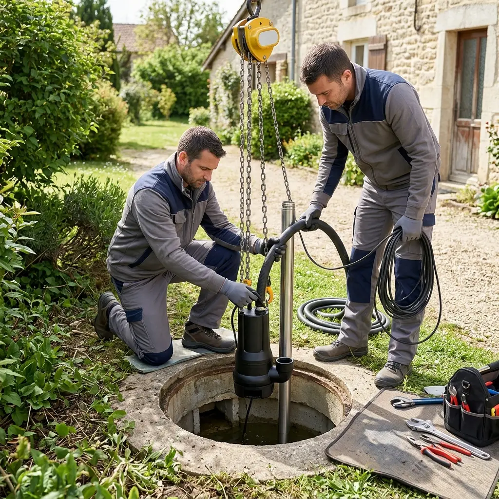 Remplacement pompe de relevage Bouligny (55240)