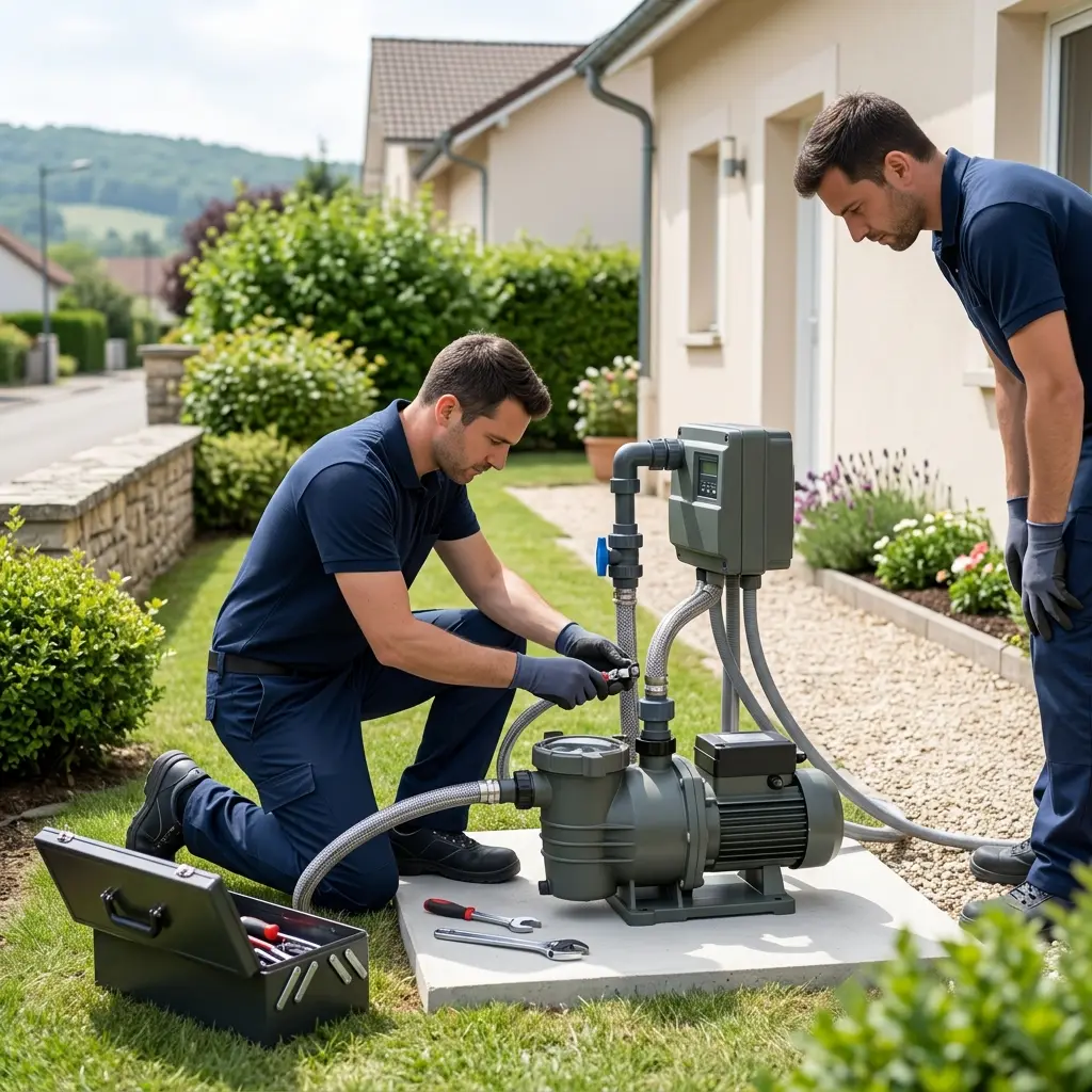 Remplacement pompe de relevage Thierville-sur-Meuse (55840)