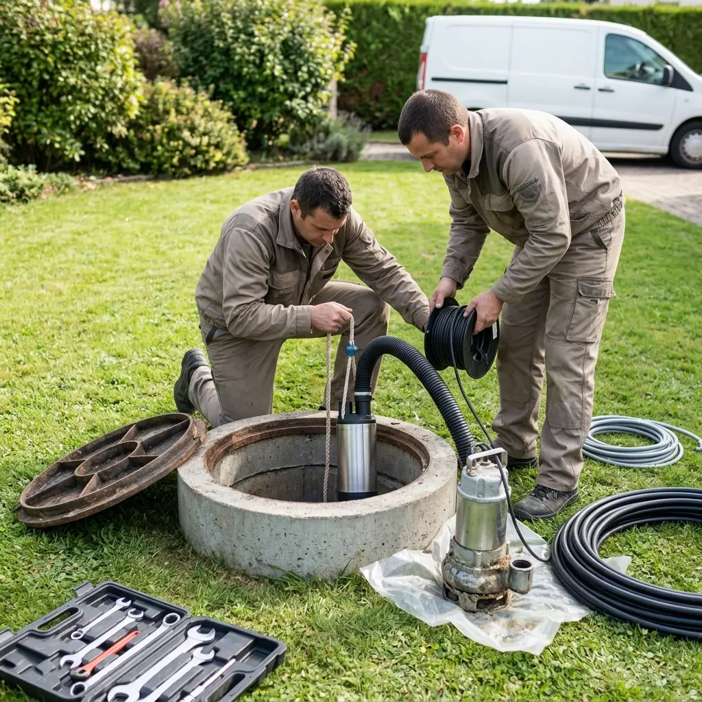 Remplacement pompe de relevage Plobsheim (67115)