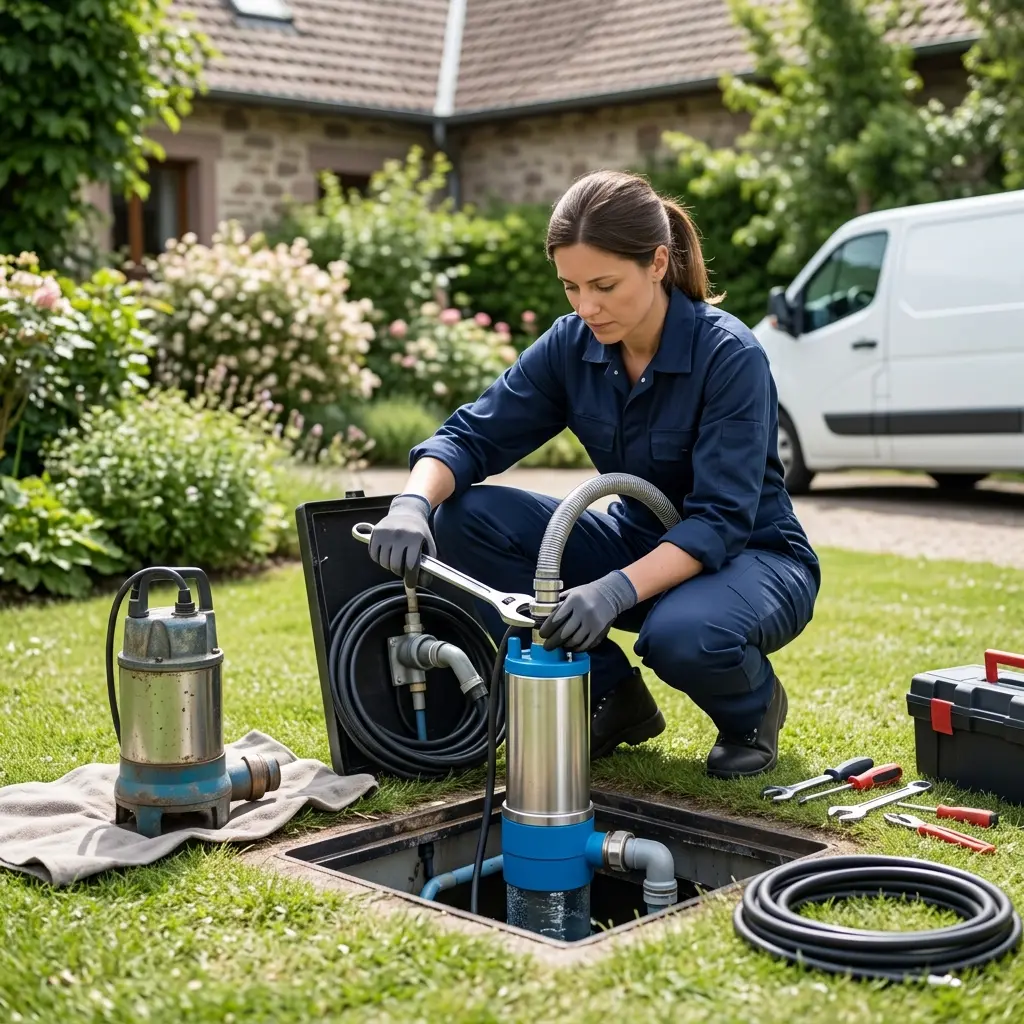 Notre approche technique pour un remplacement pompe de relevage à Rosheim