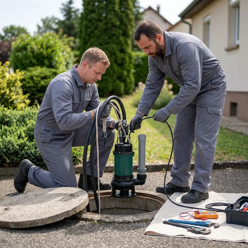 Remplacement pompe de relevage Mertzwiller (67580)