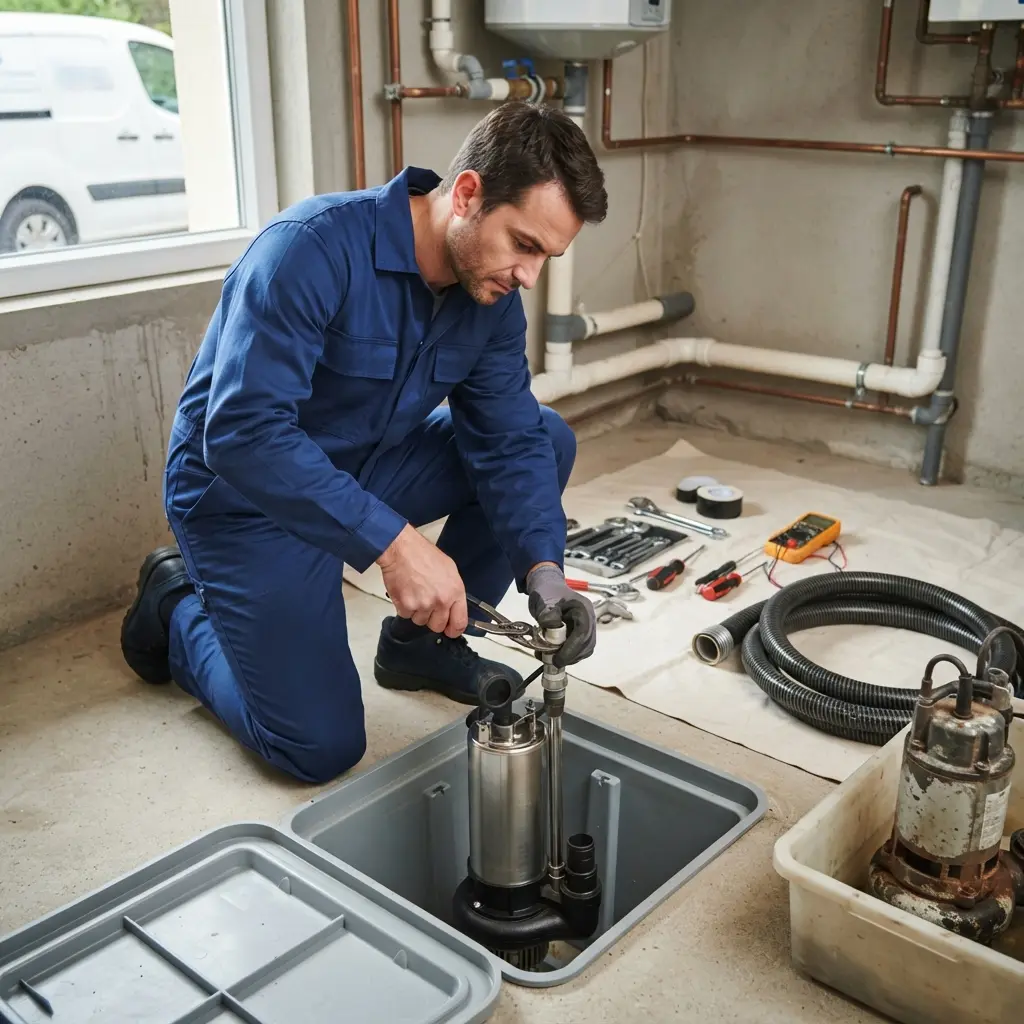 Remplacement pompe de relevage Sélestat (67600)