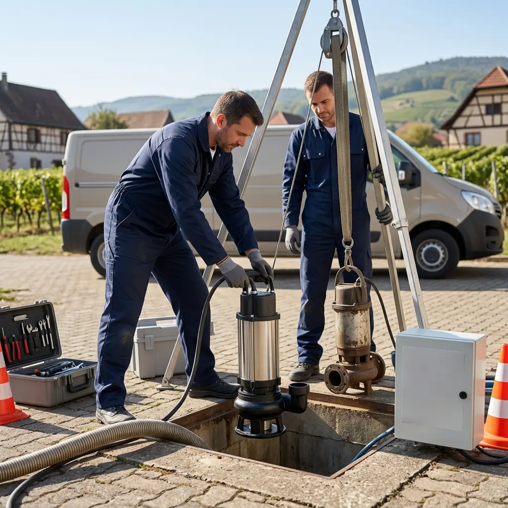 Notre méthode pour remplacer une pompe de relevage en 5 étapes précises