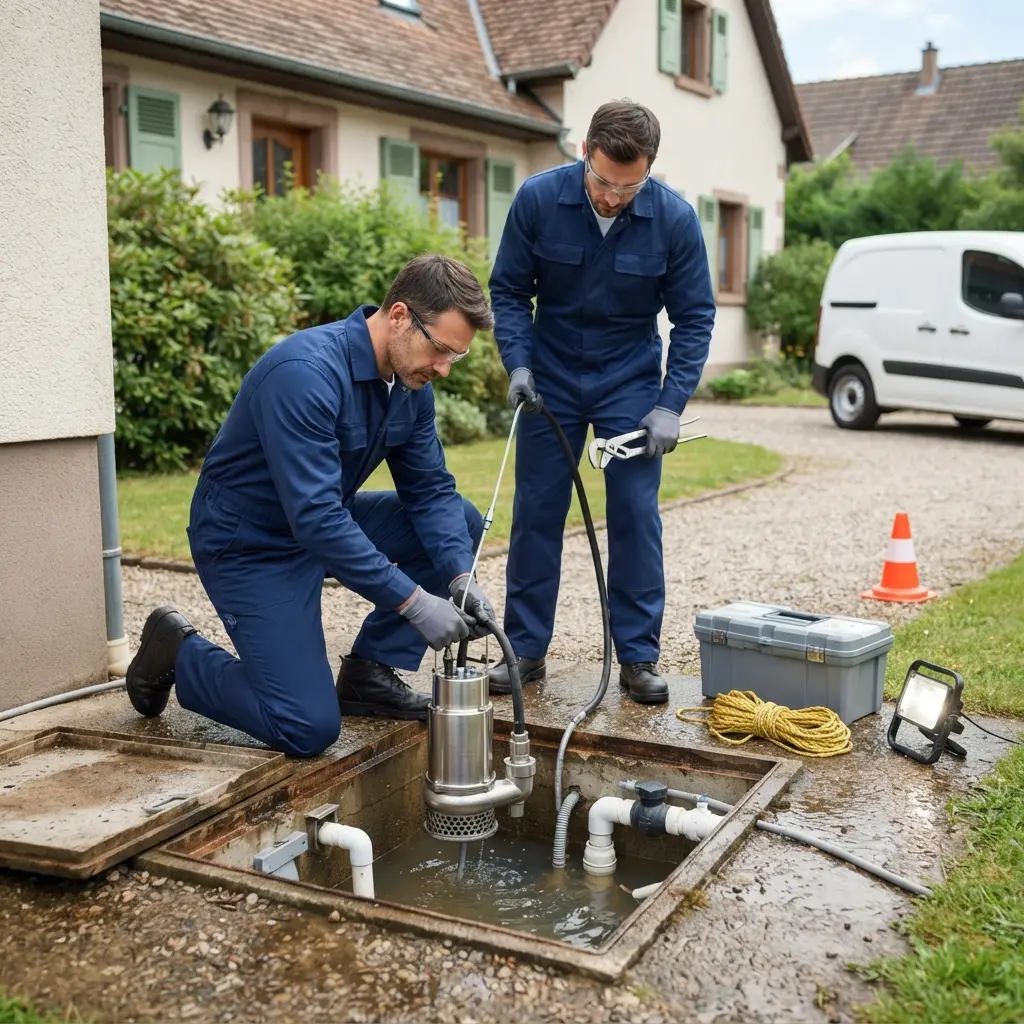 Remplacement pompe de relevage Illzach (68110)