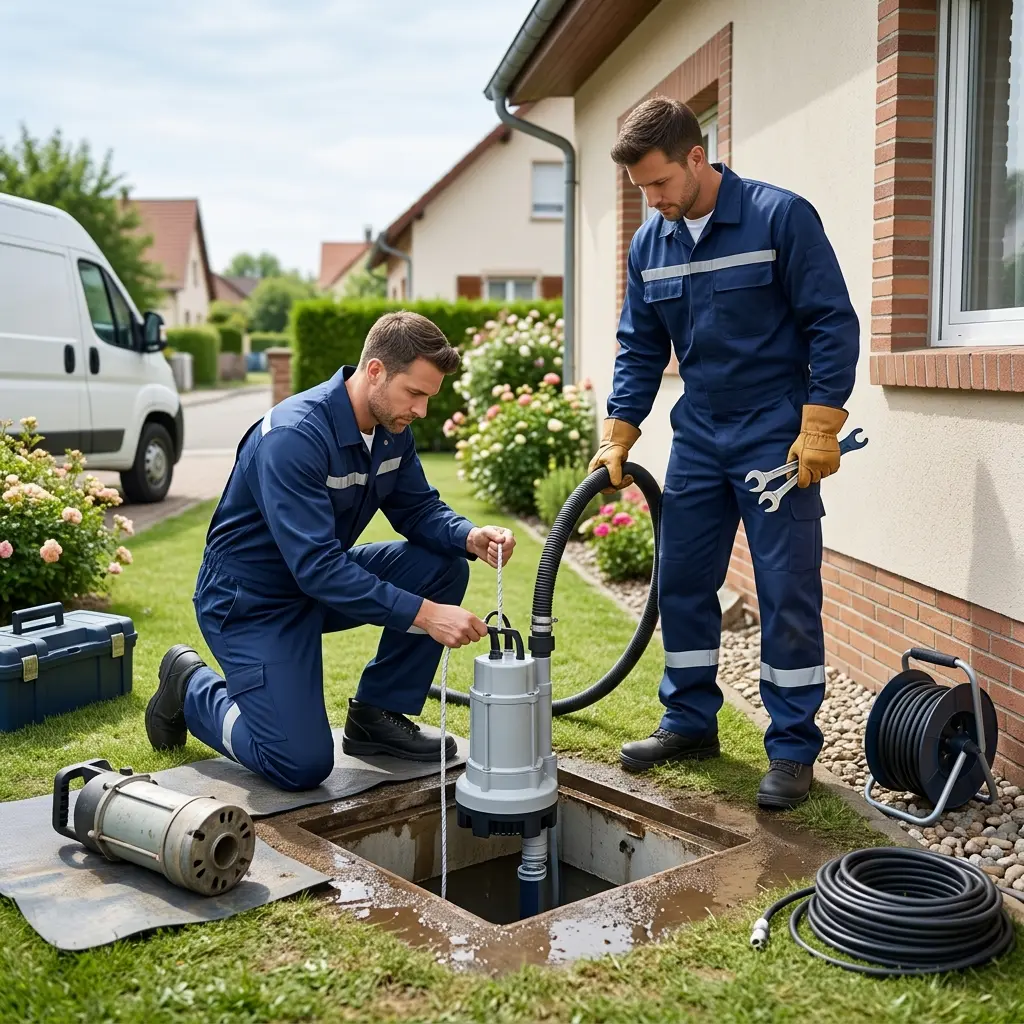 Remplacement pompe de relevage Rixheim (68170)