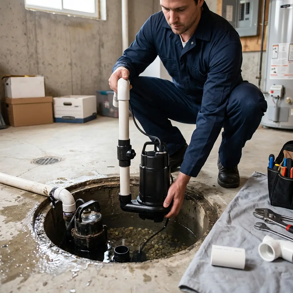 Notre approche pour un remplacement pompe de relevage