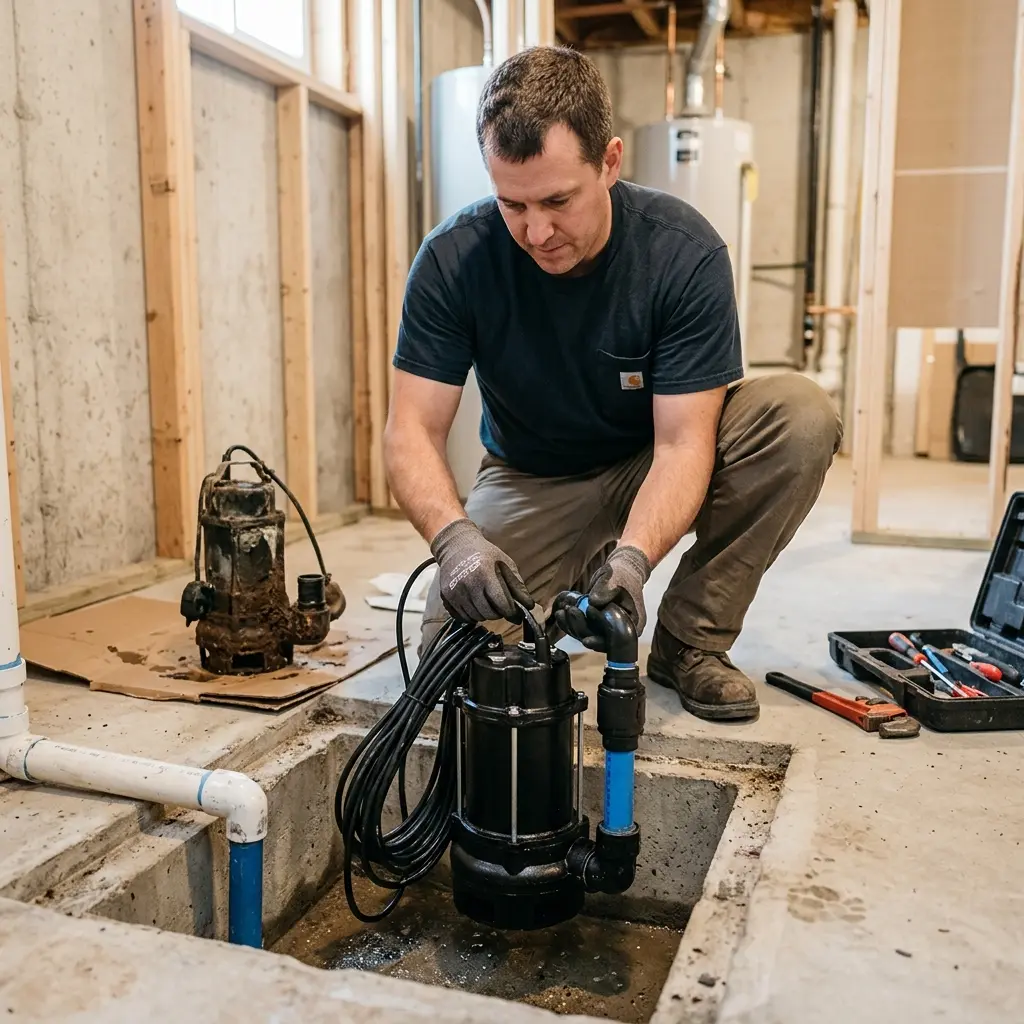 Expertise en remplacement pompe de relevage à Cernay