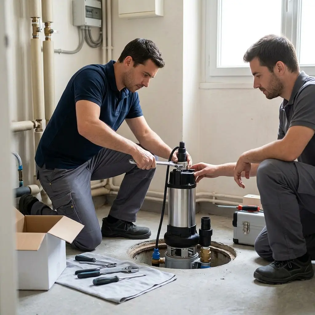 Remplacement pompe de relevage Paris 7 (75007)
