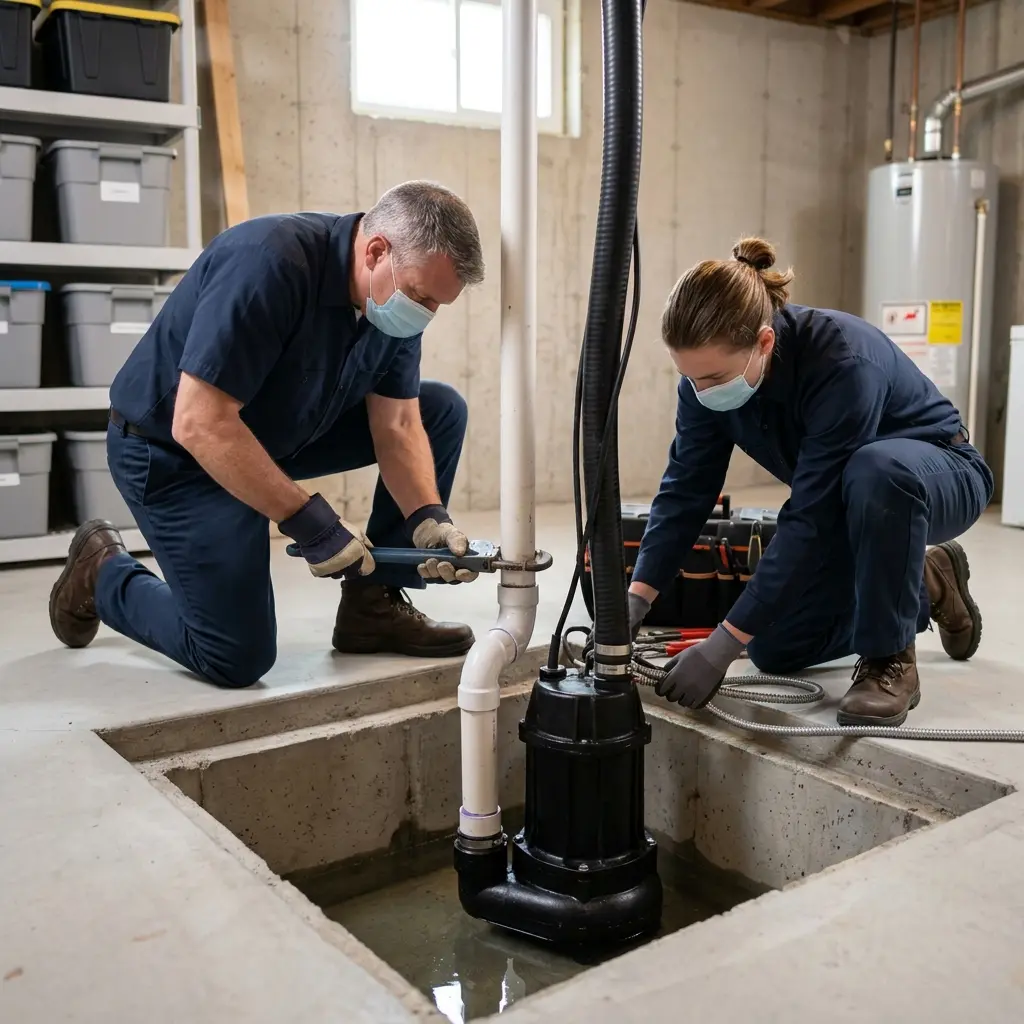 Notre approche technique pour le remplacement de pompe de relevage à Villeparisis