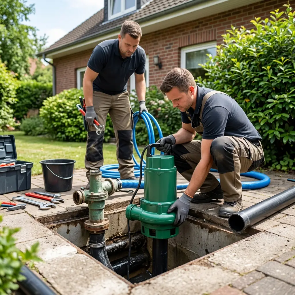 Remplacement pompe de relevage Héricy (77850)