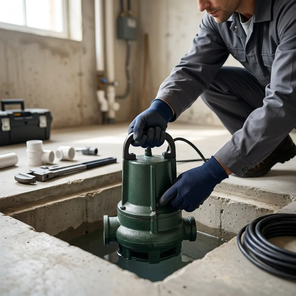 Remplacement pompe de relevage Palaiseau (91120)