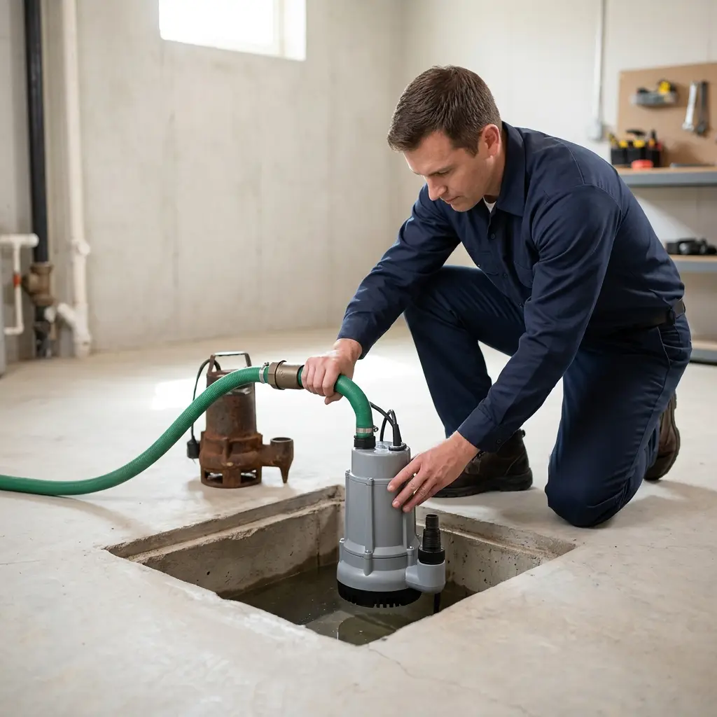 Remplacement pompe de relevage Étampes (91150)