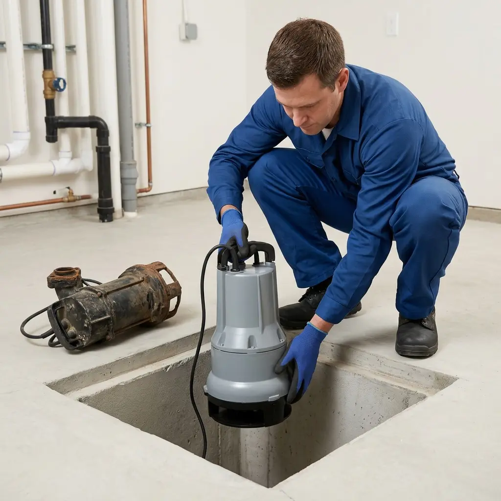 Remplacement pompe de relevage Gif-sur-Yvette (91190)