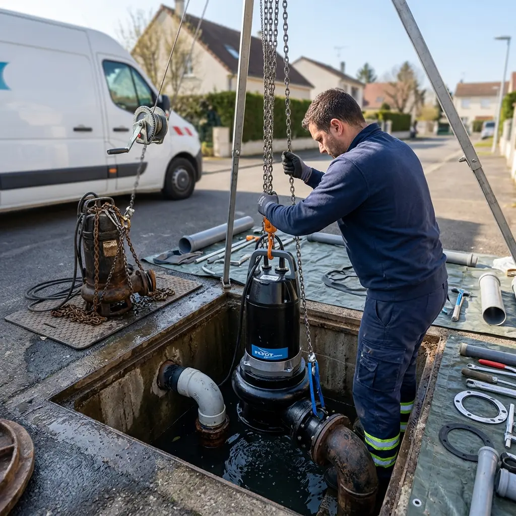 Comment se déroule l'intervention à Brétigny-sur-Orge ?