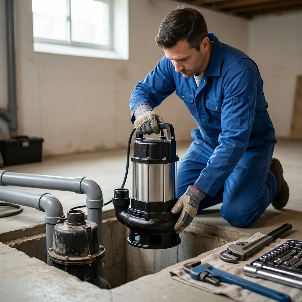 Remplacement pompe de relevage Saint-Michel-sur-Orge (91240)