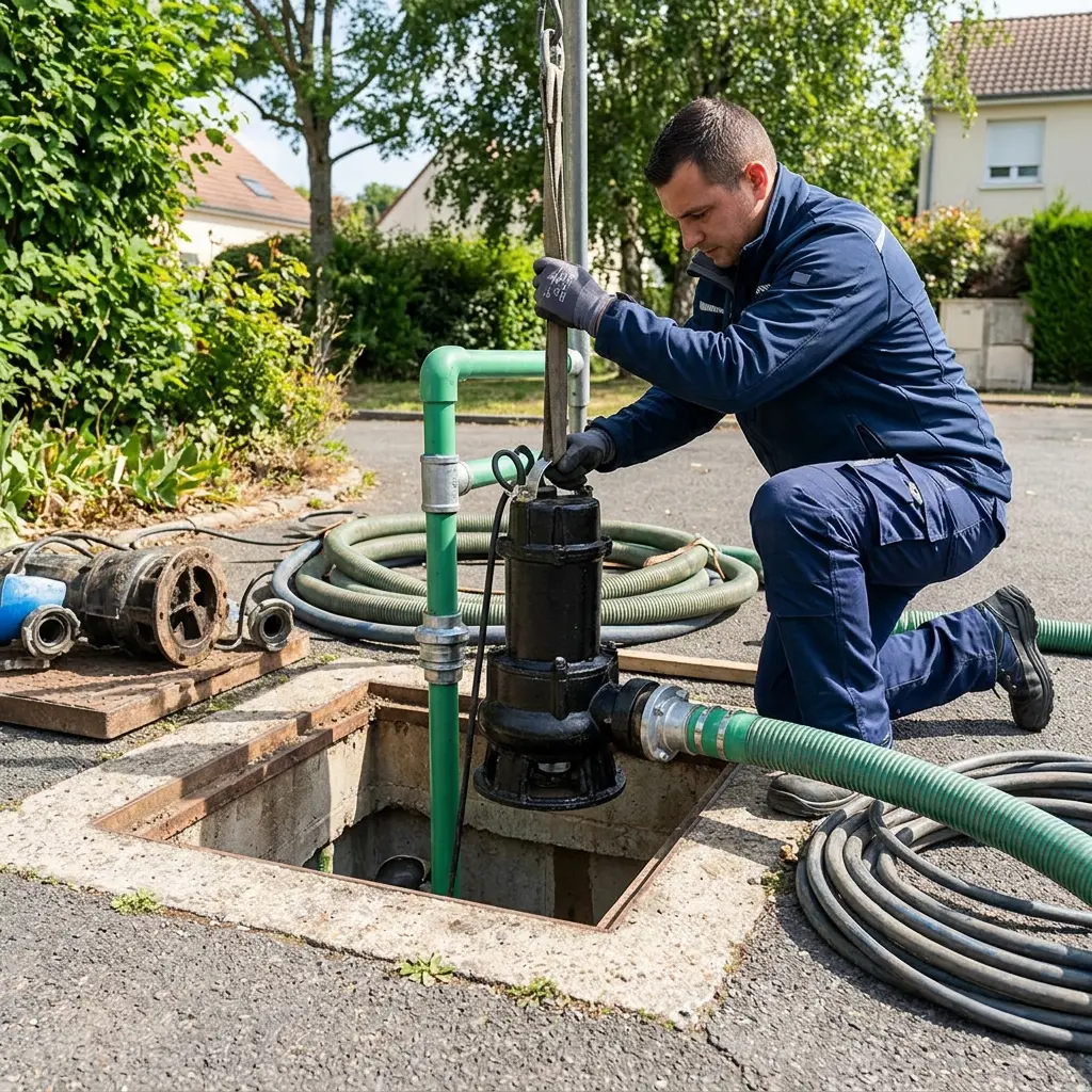Comment se déroule l'intervention à Saint-Germain-lès-Corbeil ?