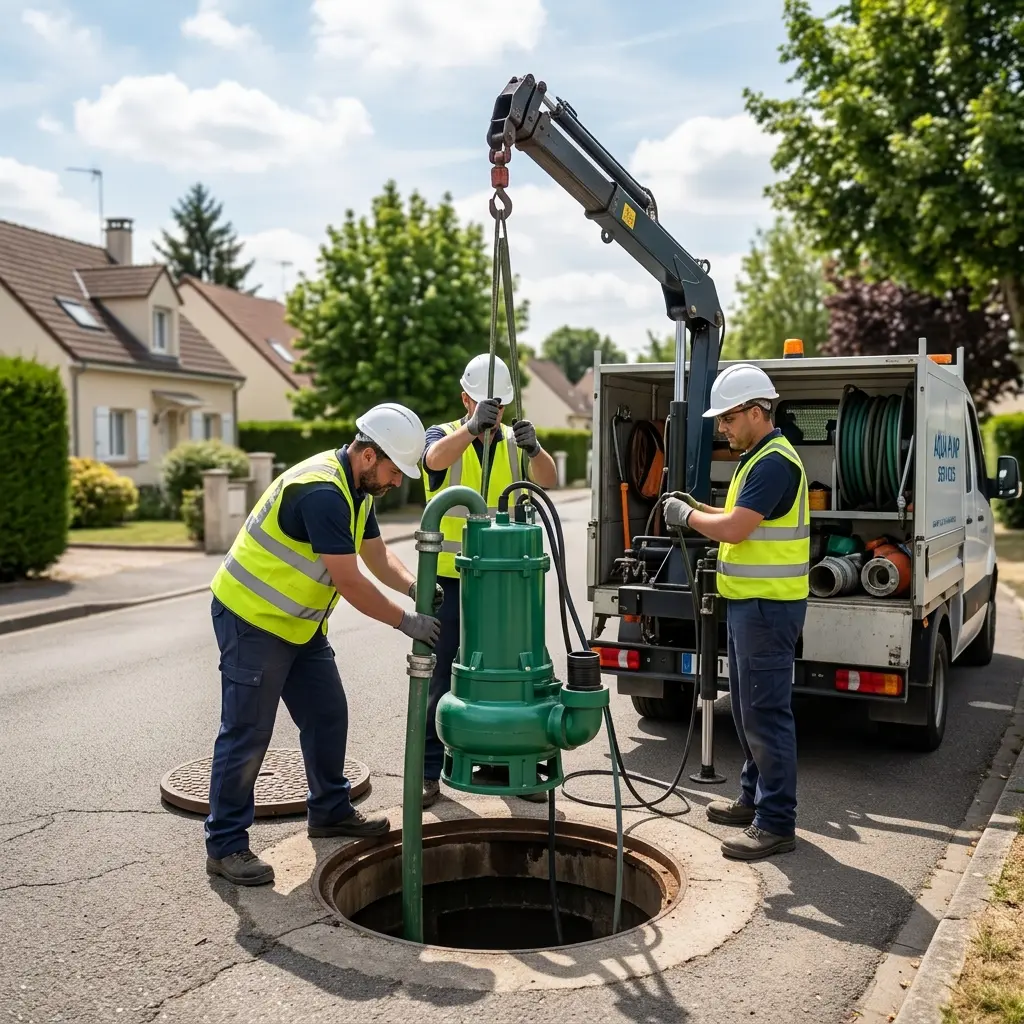 Remplacement pompe de relevage Saintry-sur-Seine (91250)
