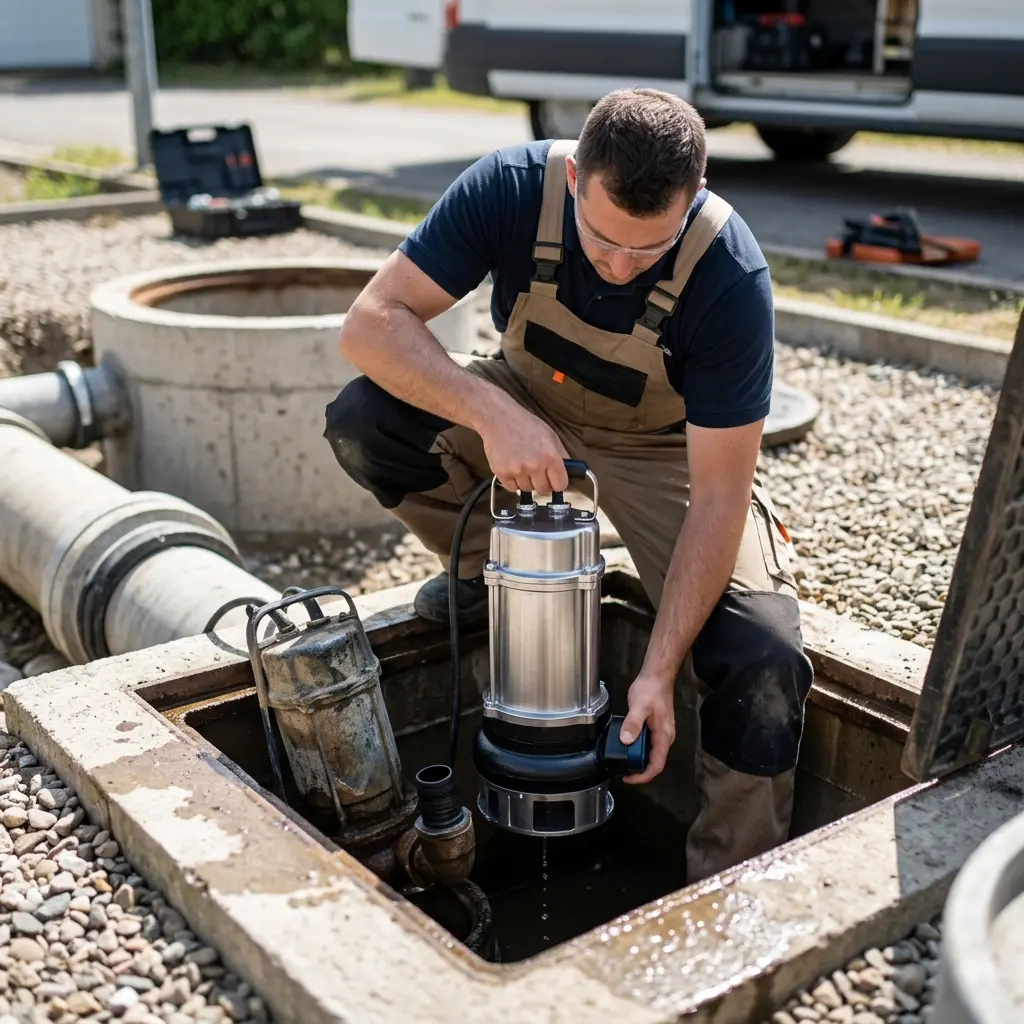 Remplacement pompe de relevage Vigneux-sur-Seine (91270)