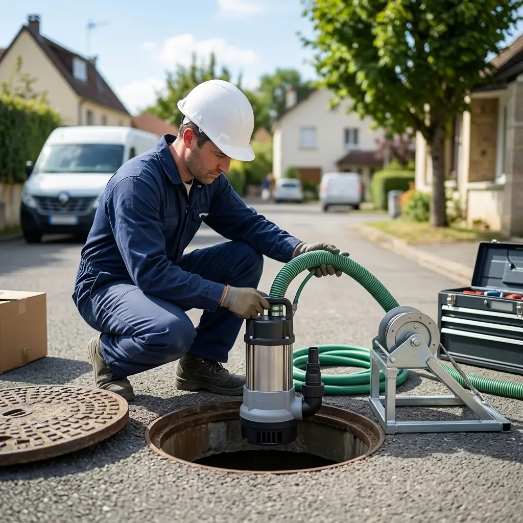Remplacement pompe de relevage Bures-sur-Yvette (91440)