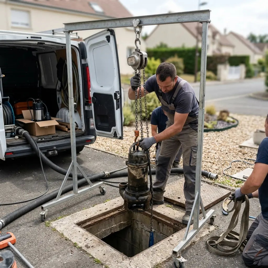 Pourquoi choisir notre équipe pour le remplacement de pompe de relevage à Ormoy ?