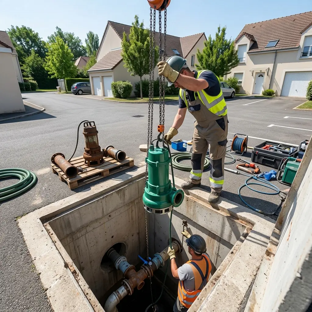 Comment se déroule l'intervention à Paray-Vieille-Poste ?
