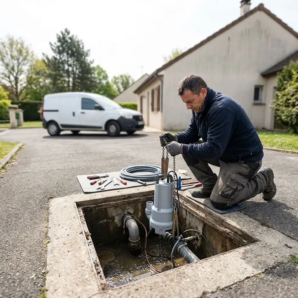 Sécurité garantie grâce à notre remplacement de pompe de relevage