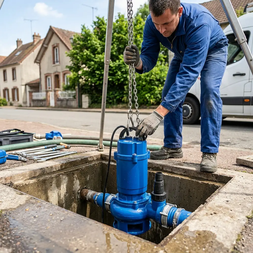 Notre approche technique pour un changement de pompe efficace