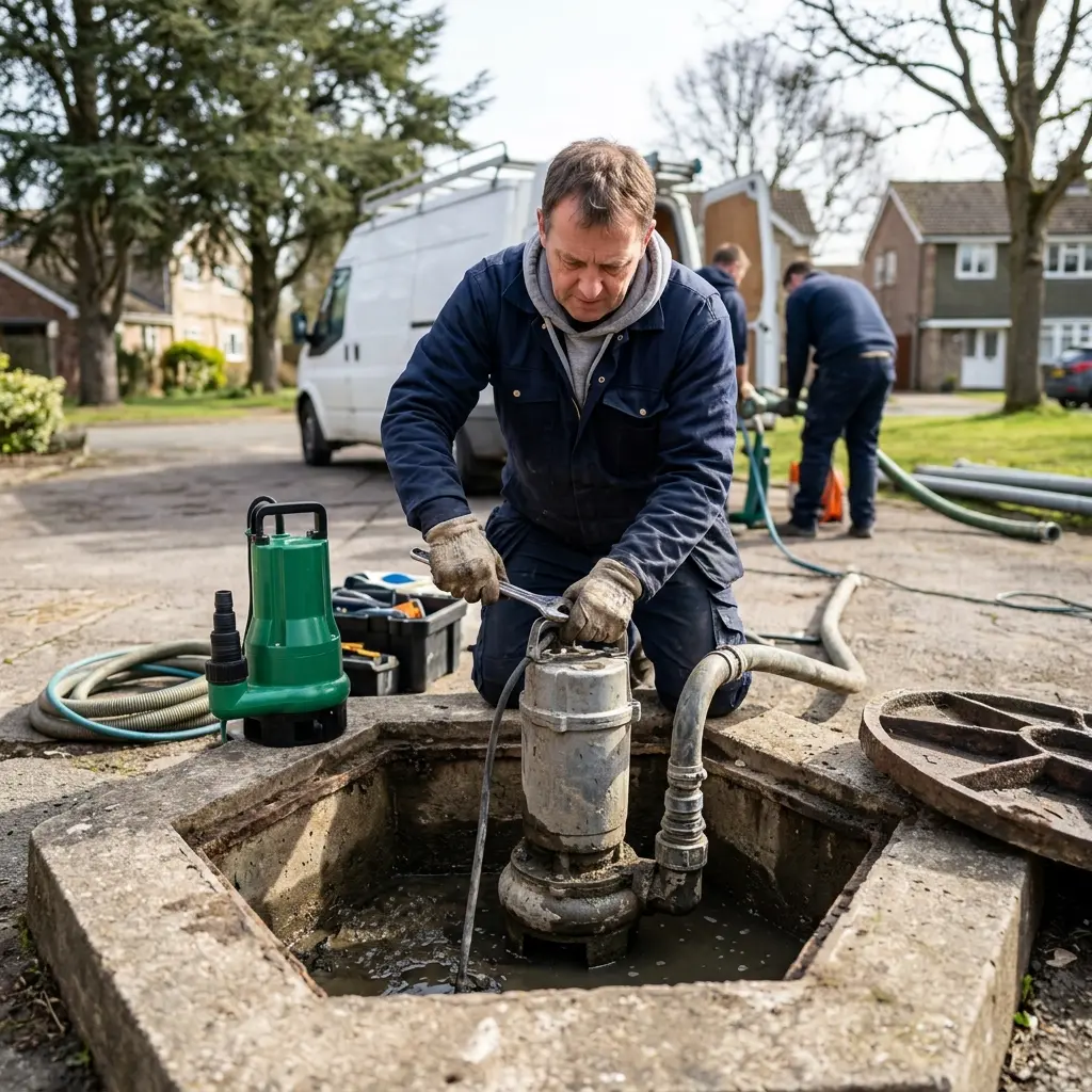 Remplacement pompe de relevage Fleury-Mérogis (91700)