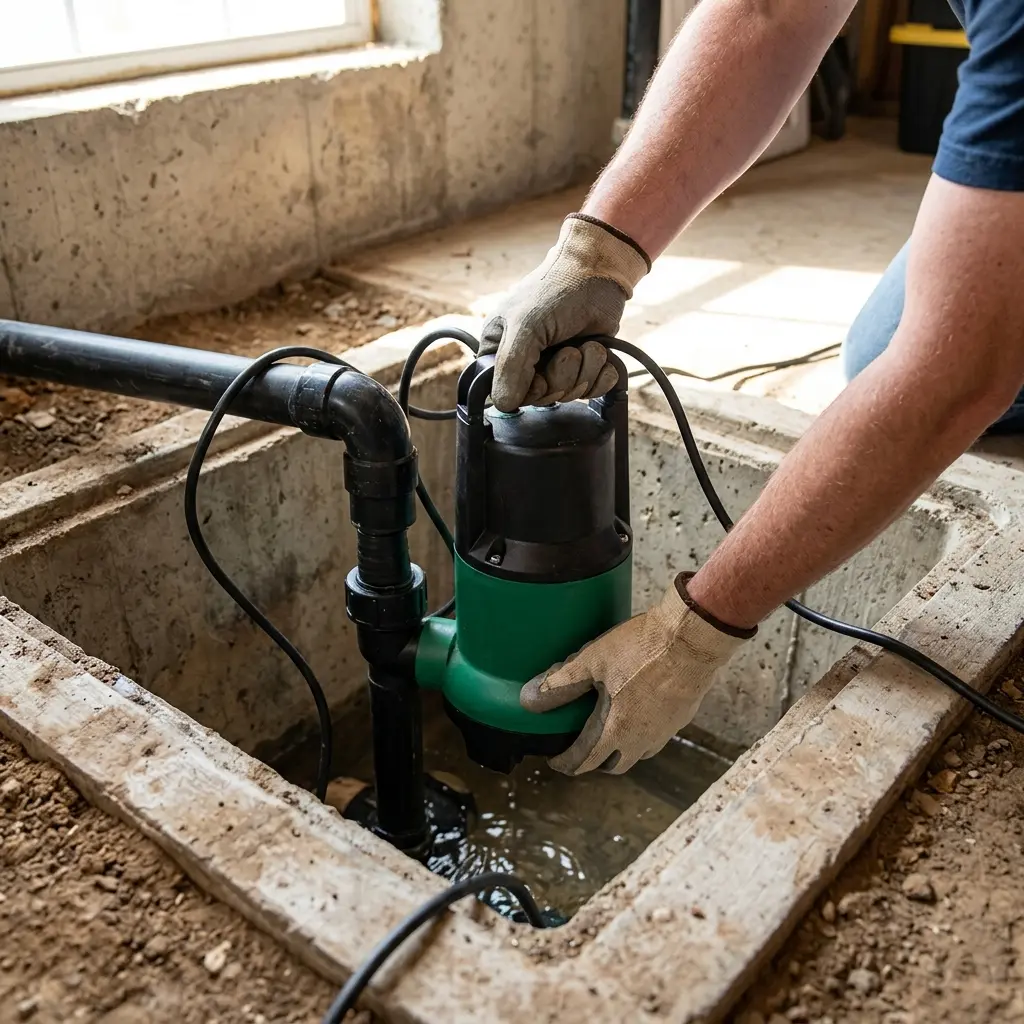 Remplacement pompe de relevage Bouray-sur-Juine (91850)