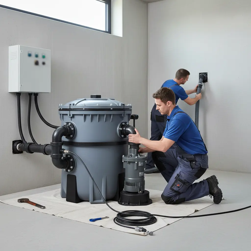 Pompe de relevage eaux usées
