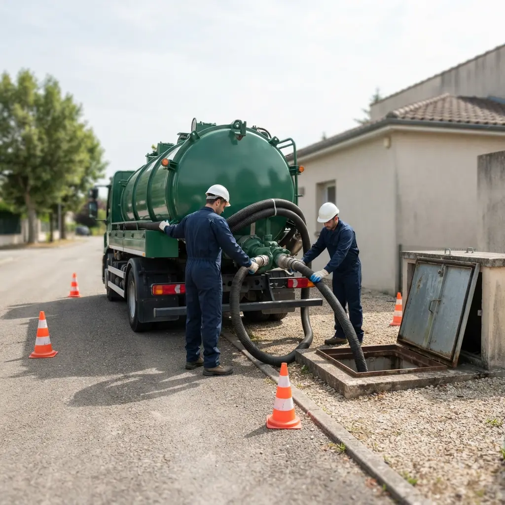Comment se déroule l’intervention de vidange à Carignan
