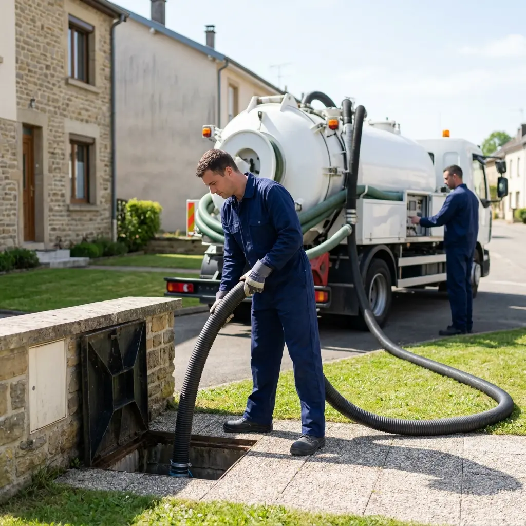 Comment se déroule la vidange à Revin (08500) ?