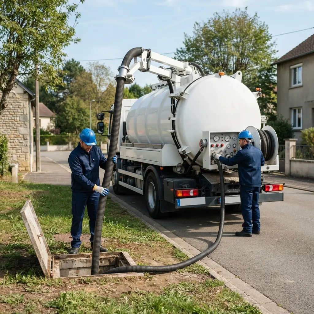Vidange poste de relevage Nouzonville (08700)
