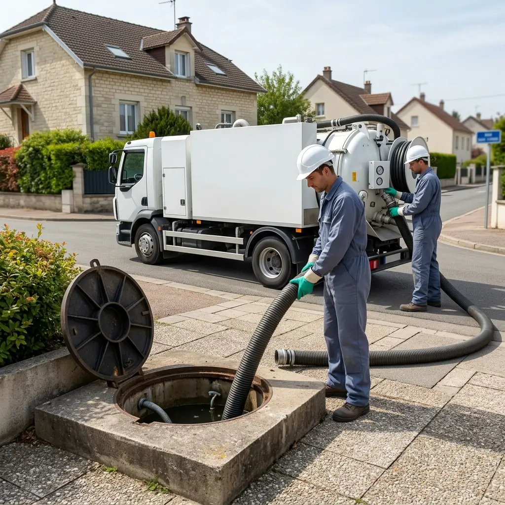 Vidange poste de relevage Reims (51100)