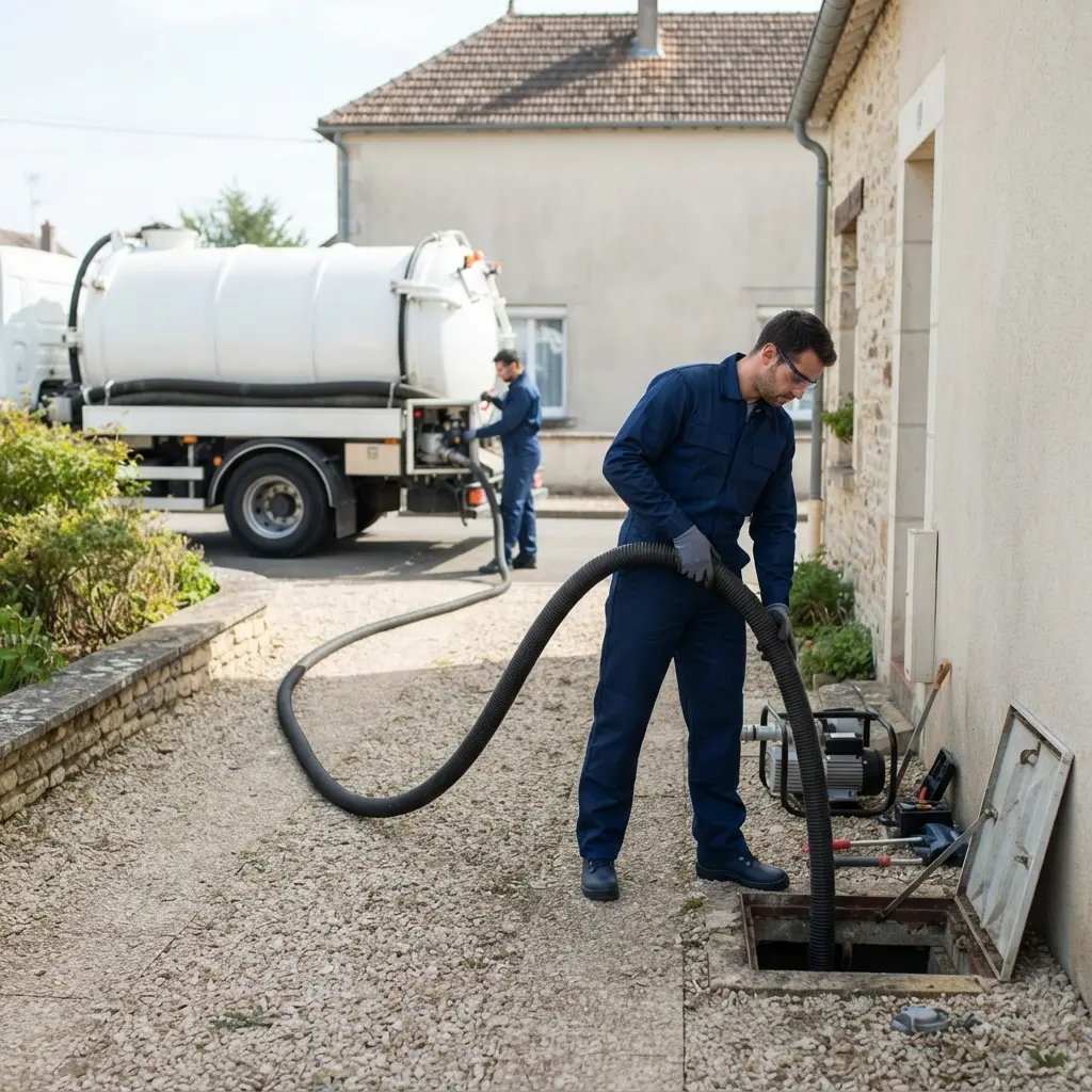 Vidange poste de relevage Sézanne (51120)
