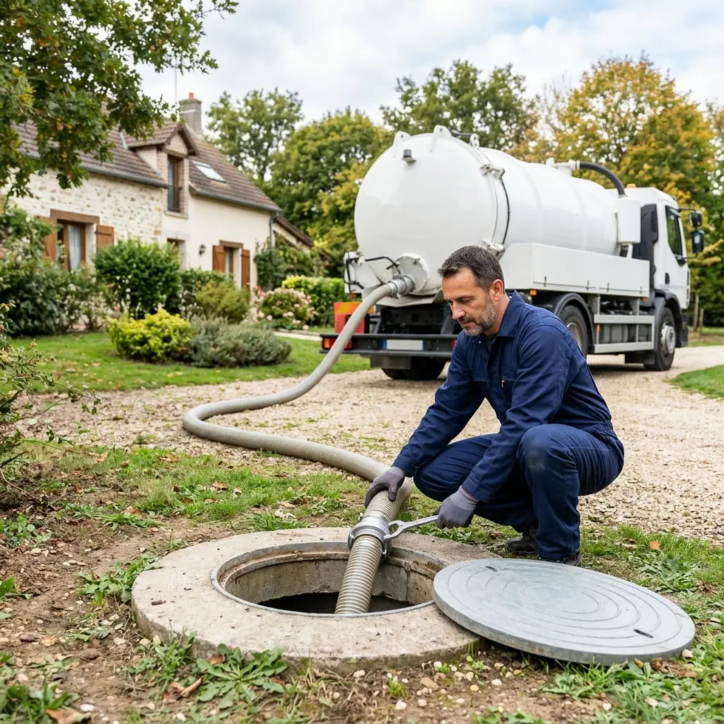 Vidange poste de relevage Fère-Champenoise (51230)