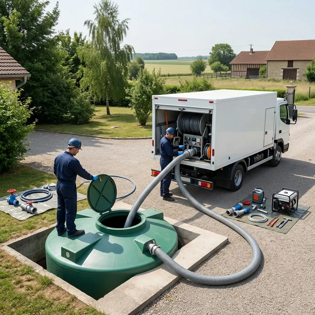 Vidange poste de relevage Éclaron-Braucourt-Sainte-Livière (52290)