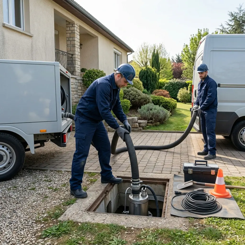Vidange poste de relevage Joinville (52300)