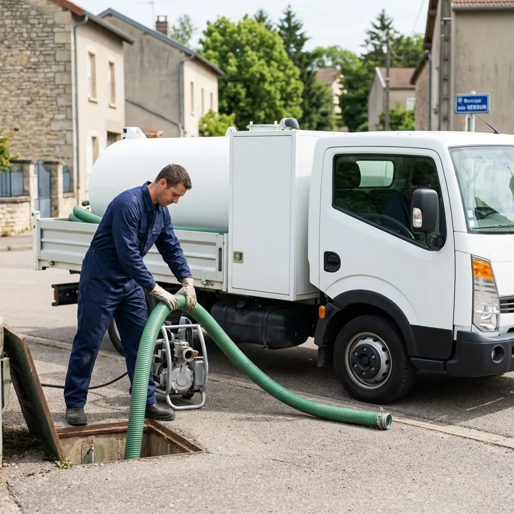 Vidange poste de relevage Verdun (55100)
