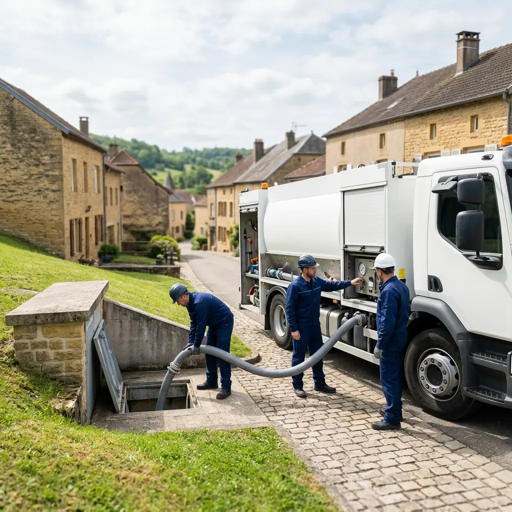 Vidange poste de relevage Montmédy (55600)