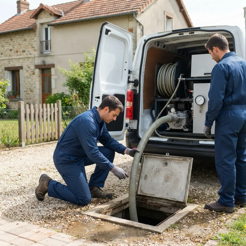 Vidange poste de relevage Sainte-Marie-aux-Chênes (57255)