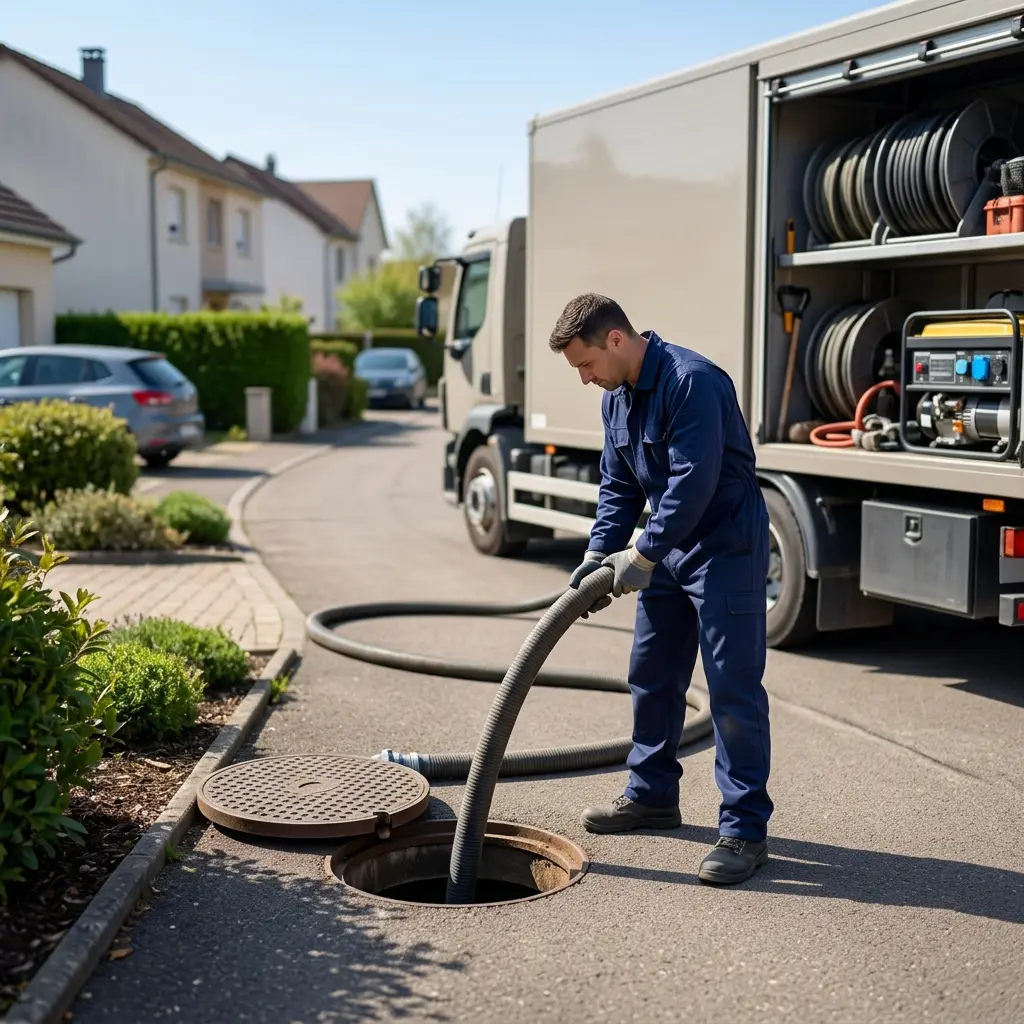 Vidange poste de relevage Guénange (57310)