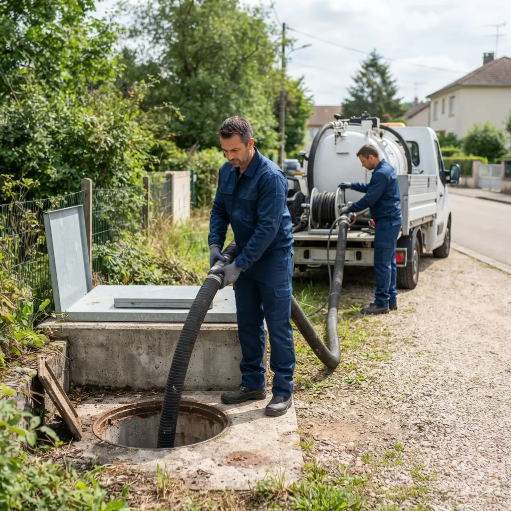 Vidange poste de relevage Volmerange-les-Mines (57330)
