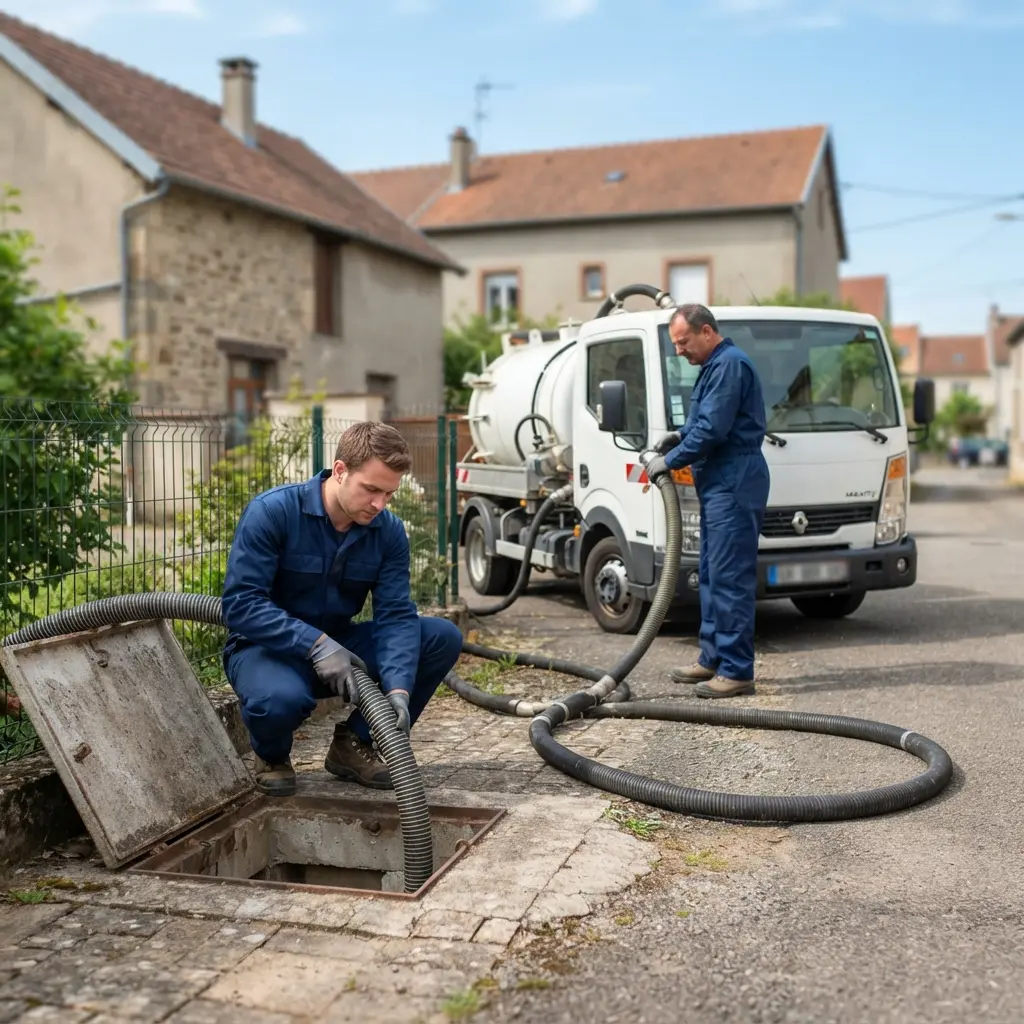 Vidange poste de relevage Algrange (57440)