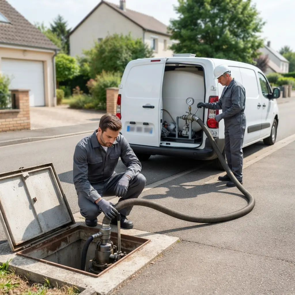 Notre approche technique pour la vidange poste de relevage à Cattenom
