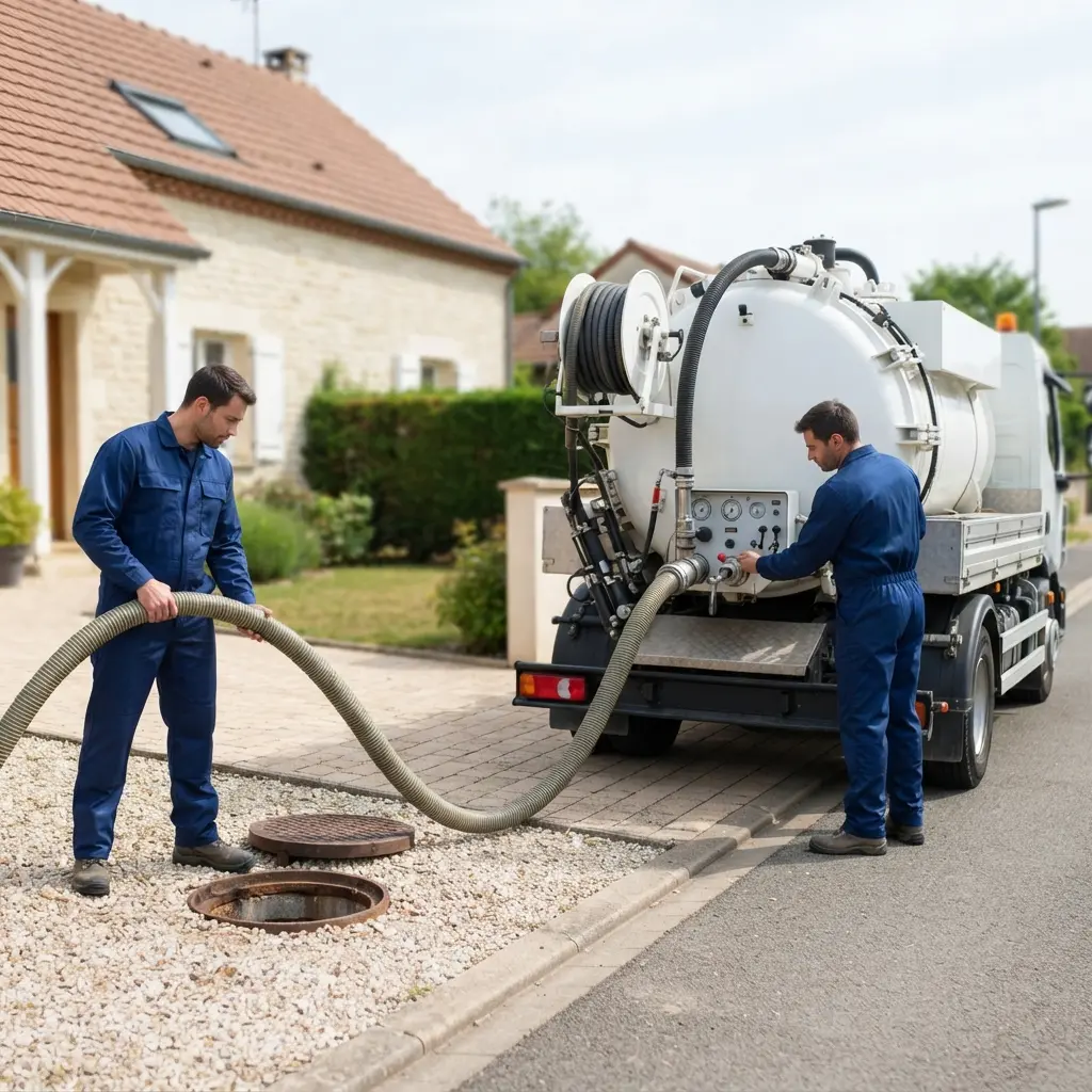Un service de pompage fiable pour votre tranquillité