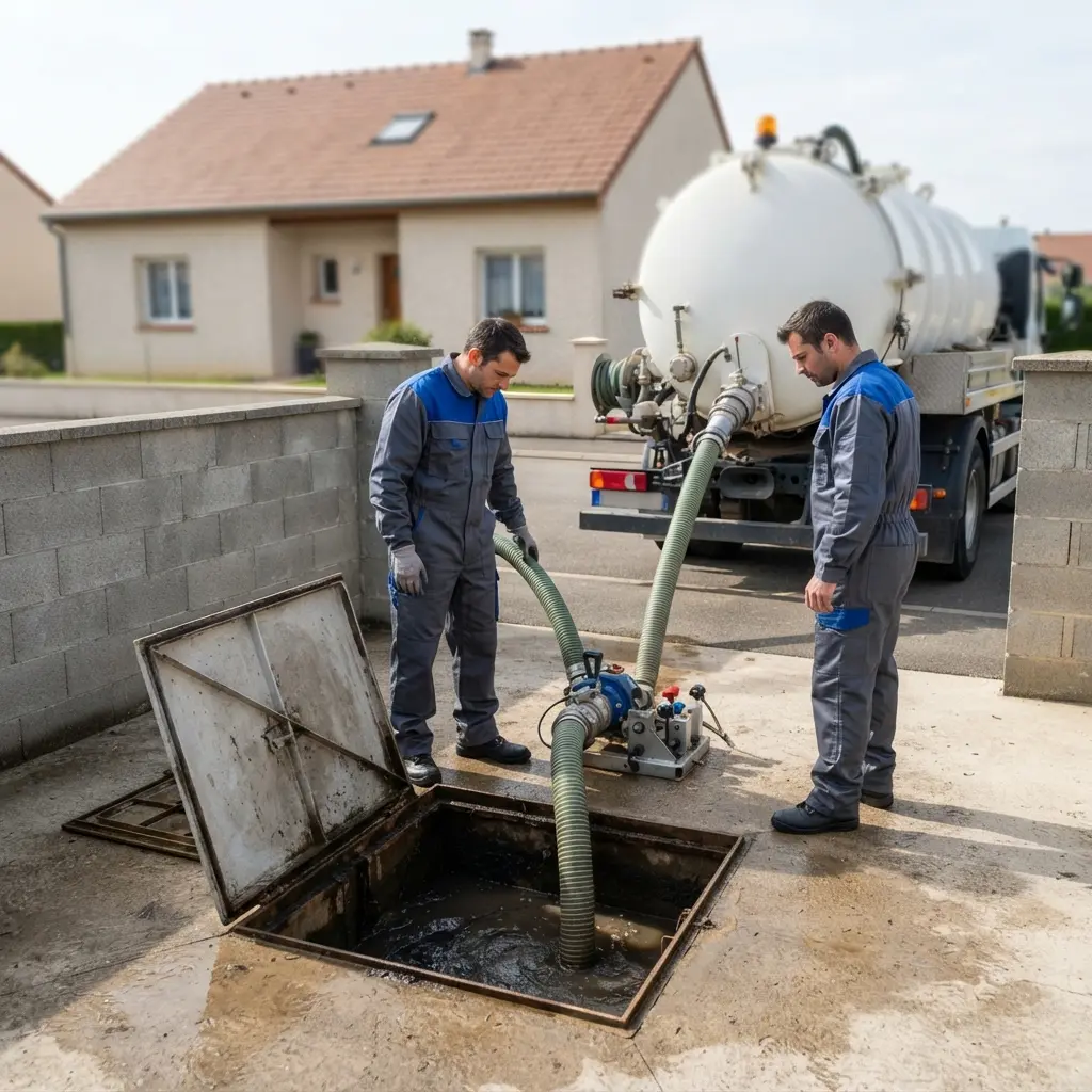 Comment se déroule la vidange à Rémilly ?