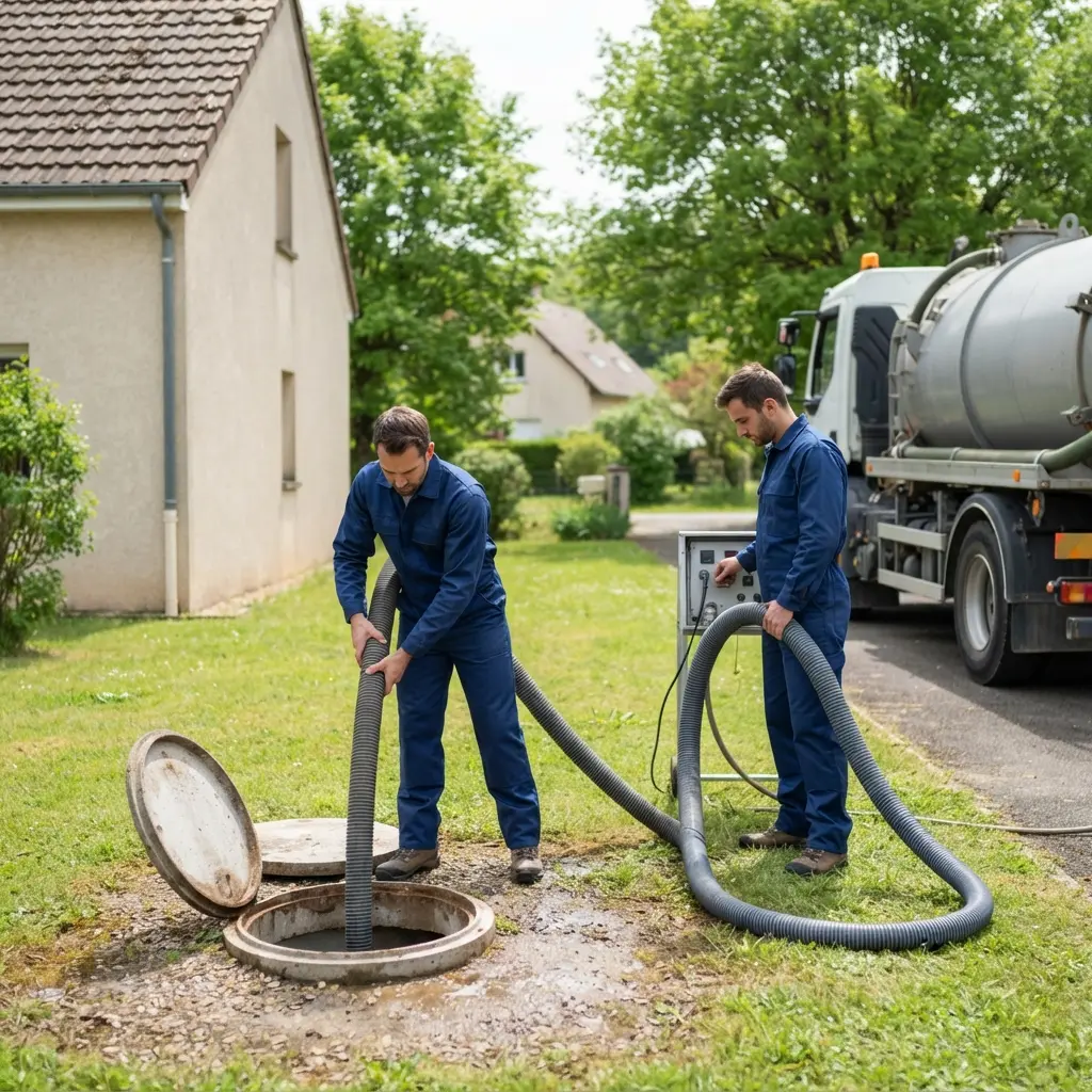 Notre méthode de vidange poste de relevage à Morsbach