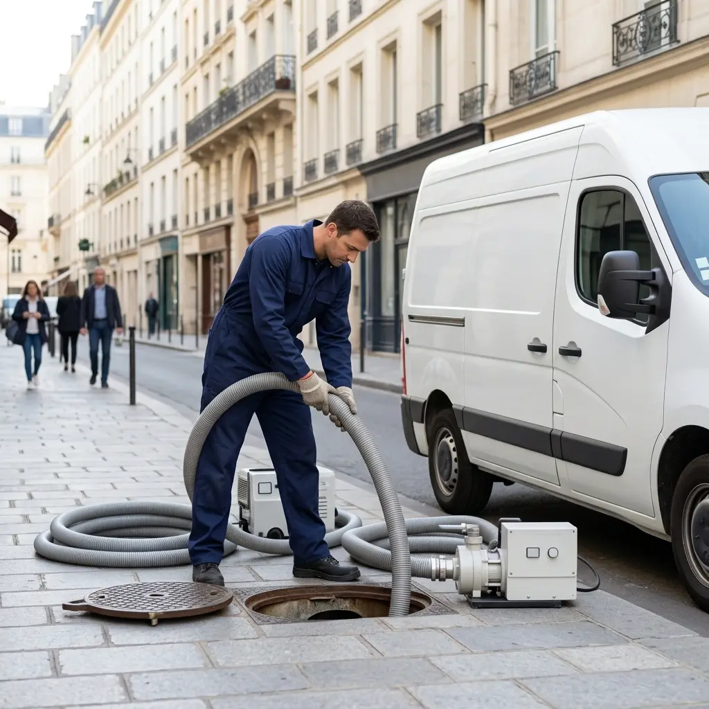 Notre méthode pour une vidange sécurisée à Paris 2e