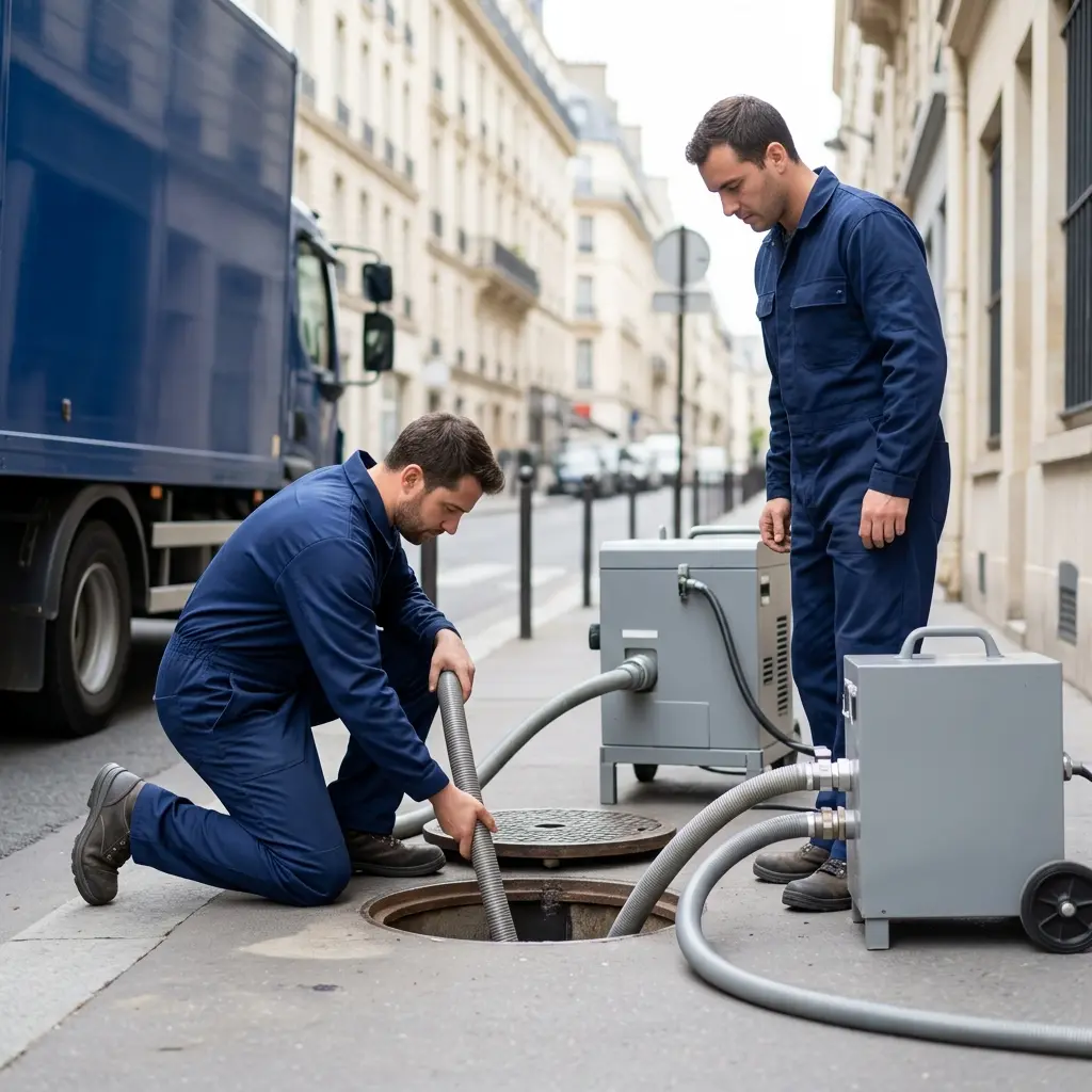 Pourquoi choisir notre service de vidange poste de relevage à Paris 2e